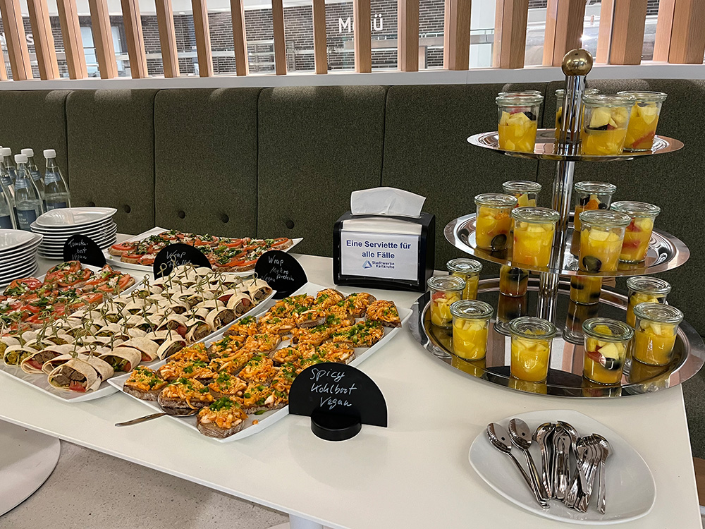 Gesundes ud nachhltiges Essen bei der FutureBowl