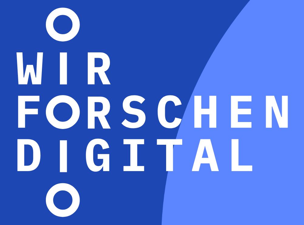 Logo von Initiative "wir forschen digital"